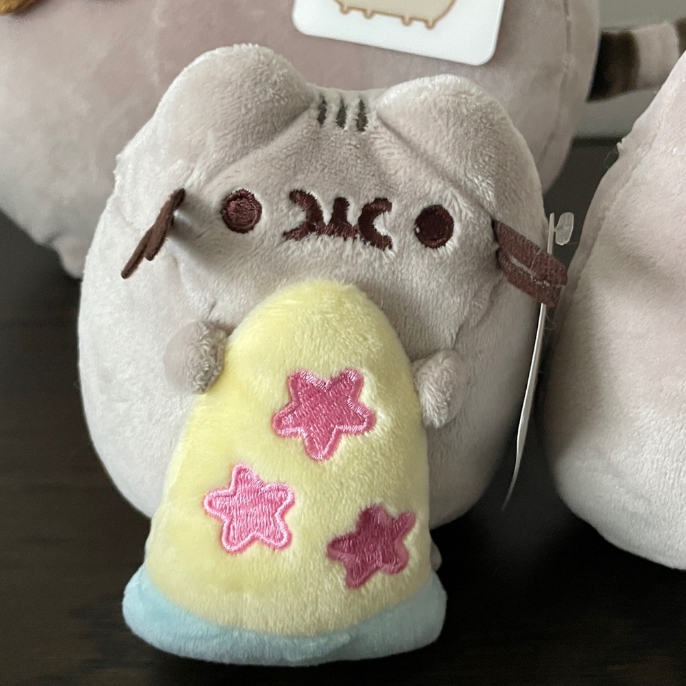 Pusheen Plush Assortment - Gray, Pink & Cream Cute Cat BUNDLE 10 pieces - Picture 3 of 12